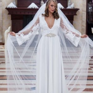 Fotózásra készült menyasszonyi ruha